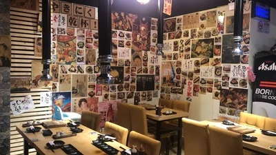 30 шт. японский стиль Ретро Винтаж крафт-бумага плакат японский ukiyo-e izakaya суши ресторан отель декоративные настенные Стикеры