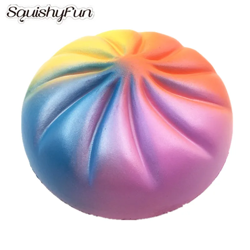buy squishy slow rising jumbo scented rainbow bun squishy kawaii bun