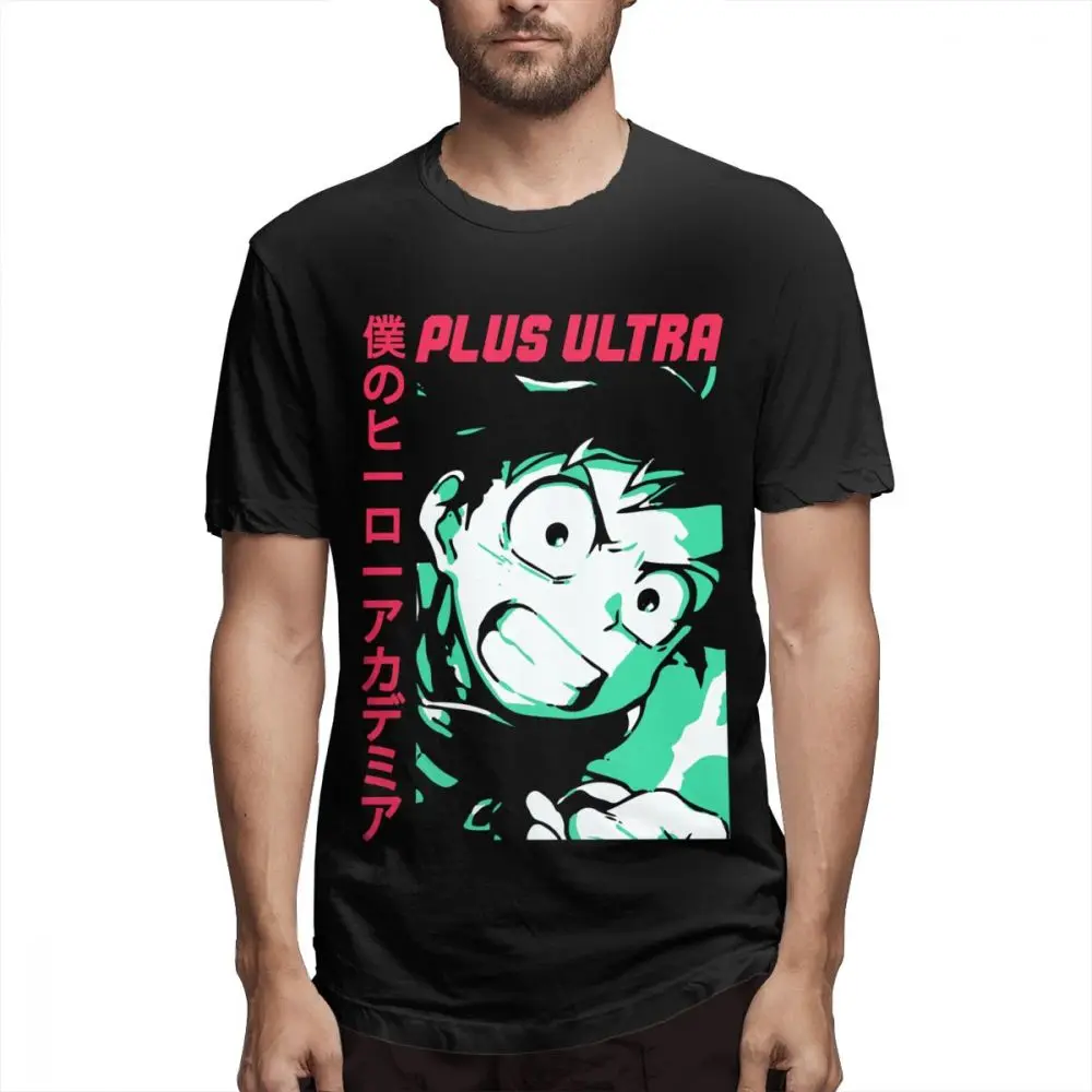 Футболка Boku no hero Мужская футболка с надписью Ultra All might DEKU My Hero академия Новое