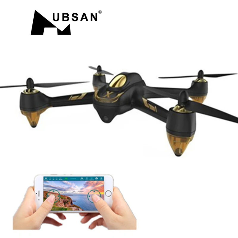Hubsan X4 AIR H501A wifi FPV Бесщеточный с 1080P HD камерой gps Waypoint RC Квадрокоптер RTF режим 1 Макс 20