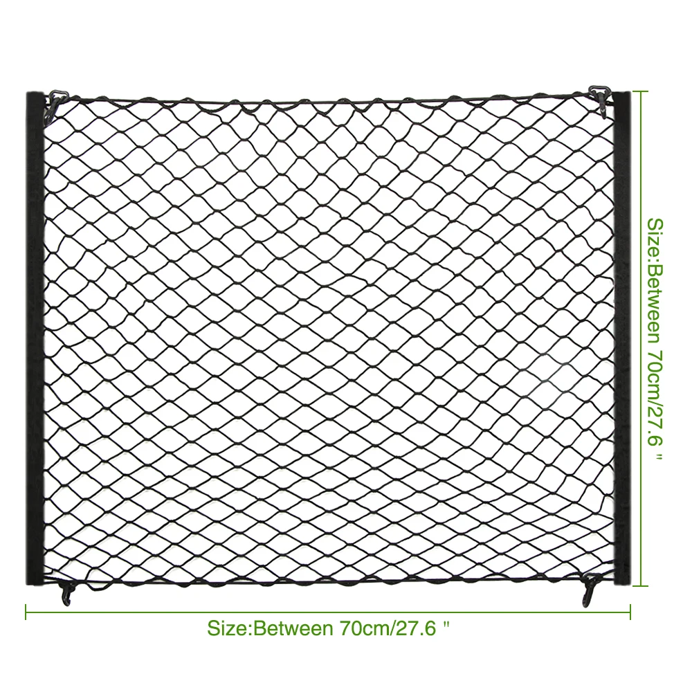 70 см* 70 см Универсальный Автомобильный Чехол для багажника эластичный нейлоновый сетчатый мешок для мусора задний грузовой мешок для хранения