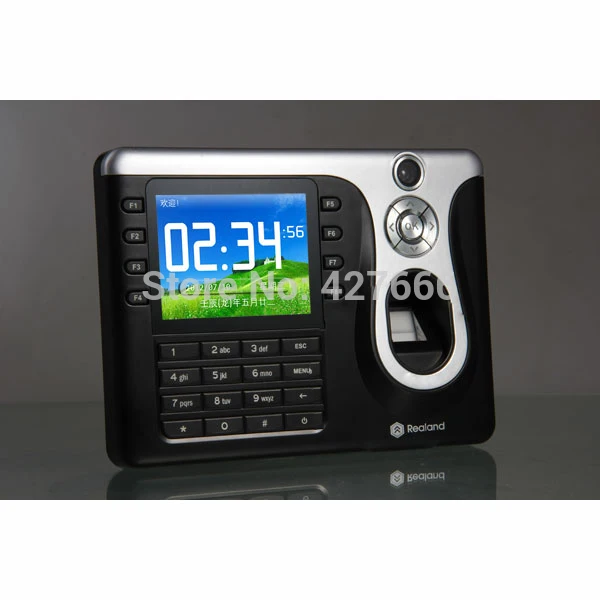 Realand TCP/IP Fingerprint Time Clock Recorder Attendance Employee Electronic Punch Reader Machine Support Spanish Arabic | Безопасность