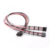 Модульный SATA 15Pin, IDE Molex 4Pin кабель питания для серии EVGA SUPERNOVA G2, G3, G + модульный блок питания. ► Фото 1/5