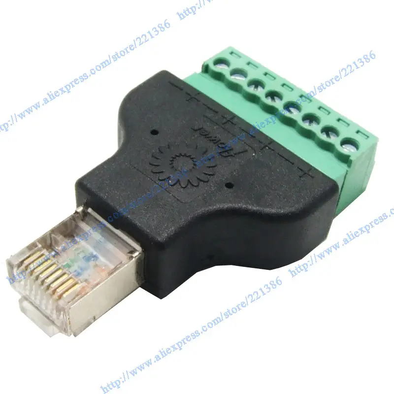 RJ45 male to screw-1