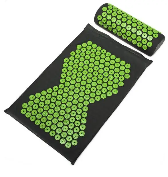 Снятие акупрессуры коврик для тела Боль Акупунктура Спайк йога коврик с подушкой Массажер(приблизительно 67*42 см) подушка коврик массажер - Цвет: model A