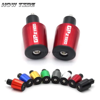 

Motorcycle Accessories 7/8'' 22MM Handlebar Grips Handle Bar Cap End For Kawasaki GPZ1100 GPZ 1100 ABS 1995-1998 1997 1996