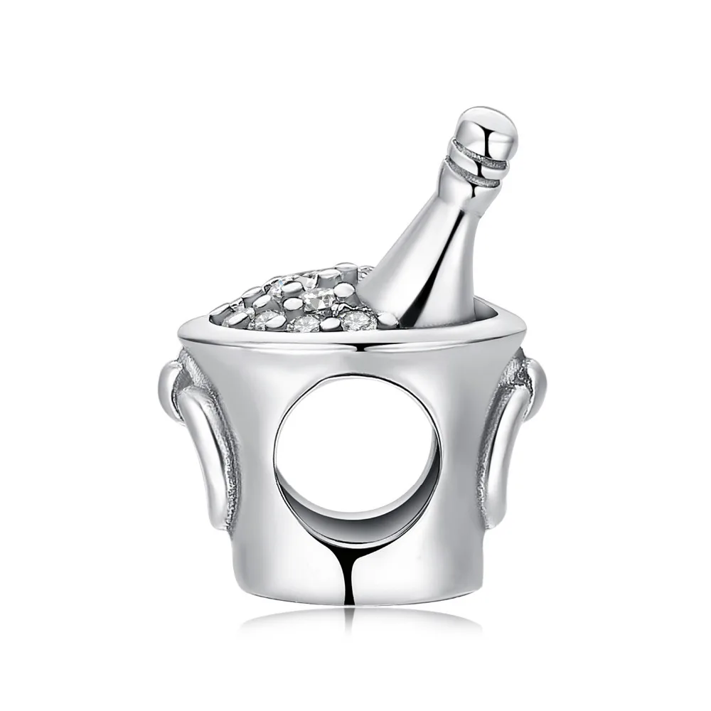 JewelryPalace 925 пробы серебро счастливое время лед ведро пива шарики для Для женщин Новая горячая Распродажа красивые подарки Модные украшения