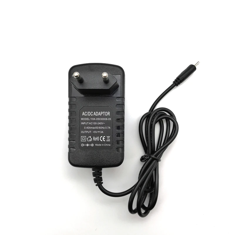5V 3A Micro USB Charger Power Supply For Tablet PC V975m V973 X98 Air 3G pro Hi10 plus Hi12 Microsoft Surface 3 EZpad mini 4S