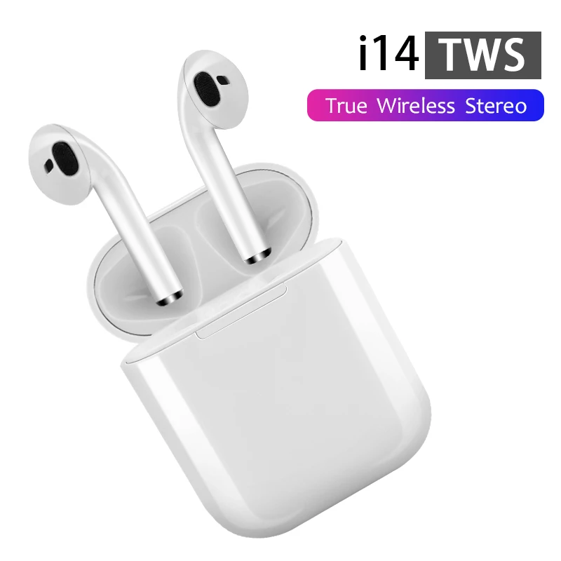 

i14 TWS Wireless Bluetooth 5.0 Earphone Earbuds Touch Control For iPhone for Xiaomi airdot PK i13 i10 i12 i88