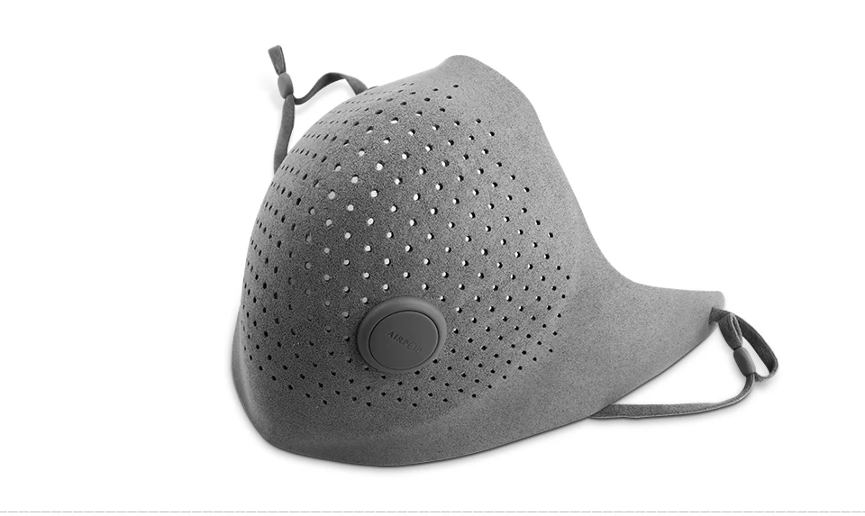 Xiaomi Mijia AirPOP Airwear Mask Light 360 PM2.5 Anti-Pollution Anti-haze FaceMask Material Antibacterial AIRWEAR Filter (19)