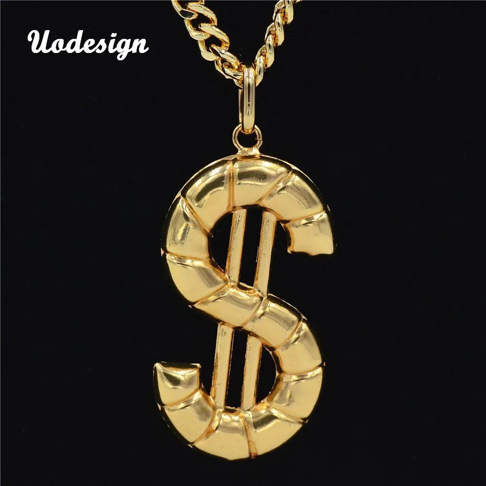 

Uodesign Hip hop US Dollar Pendants & Necklaces Chain Necklace for Men Women Party Accessories Punk jewelry
