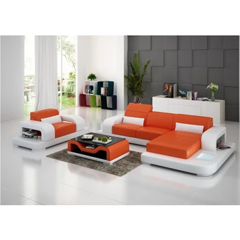 

italy leather sectional recliner sofa with coffee table