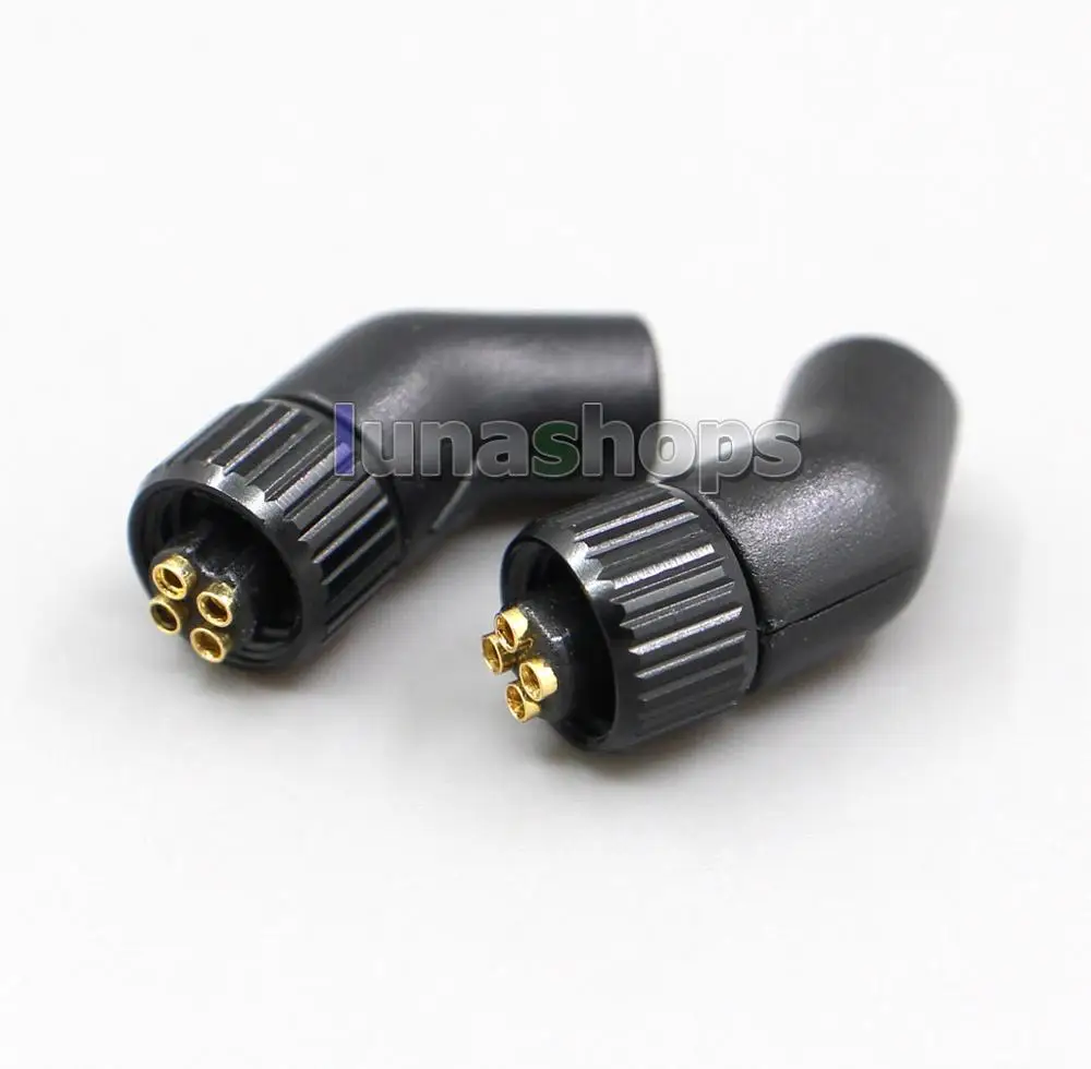 LN005420 Ultrahard Polycarbonate DIY XLR Earphone Pin Adapter For JH AUDIO JH24 Roxanne 24 Iriver AK R03 AKR02 Cable | Электроника