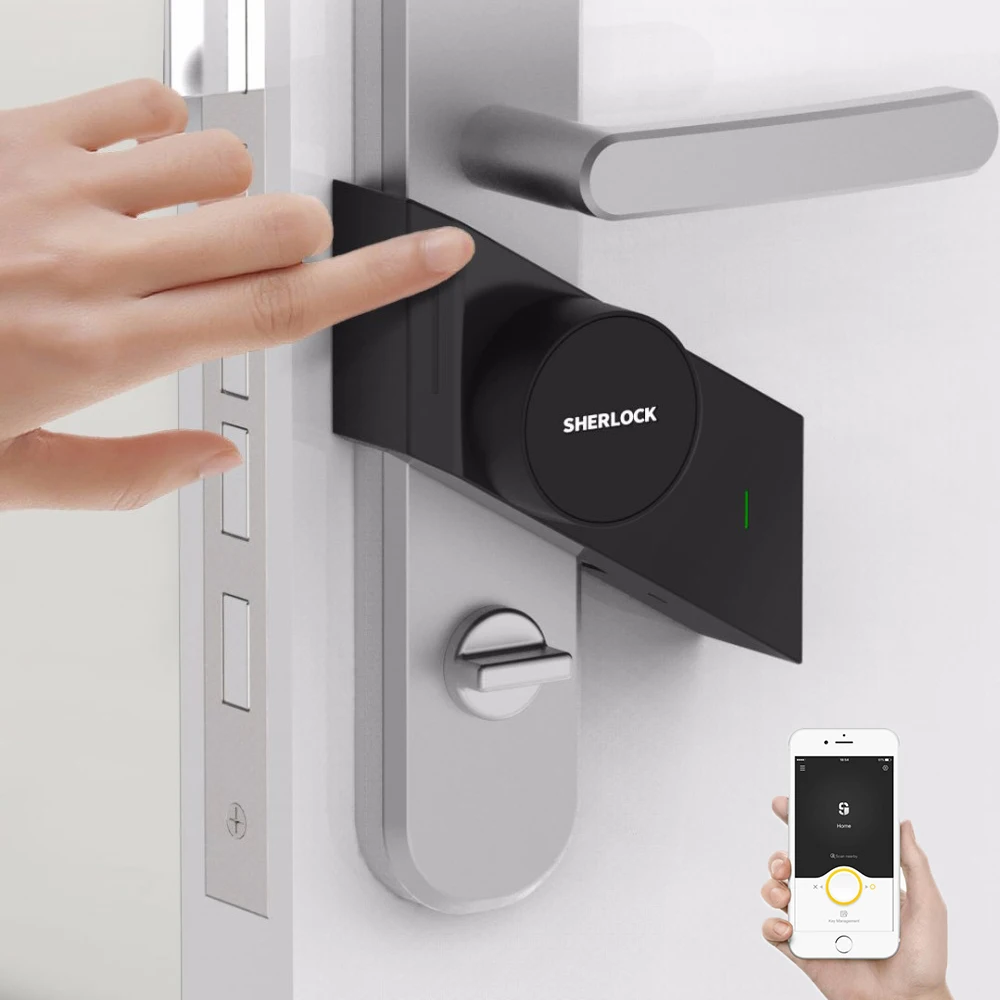 

Xiaomi Upgrade Version Sherlock S2 Smart Stick Lock Safety Protection Bluetooth Wireless Close Lock App Smart Remote Control