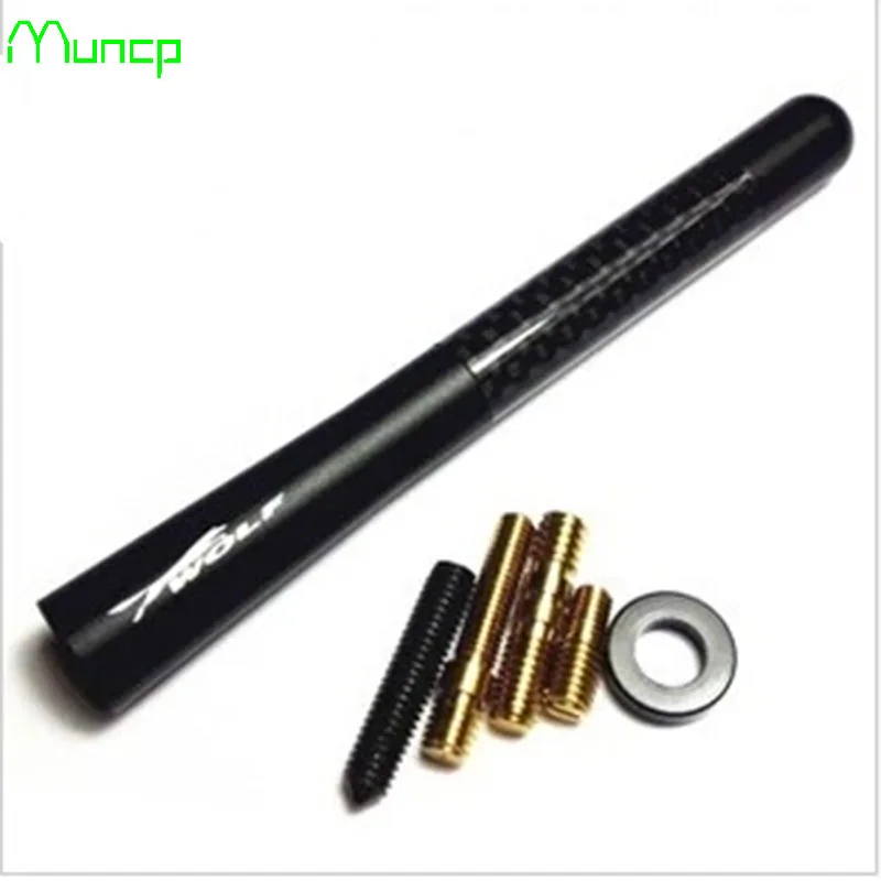 

Muncp Car Antenna WRC/TRD/WOLF style Carbon Fiber radio fm antena for Subaru Forester Outback Legacy Impreza XV BRZ