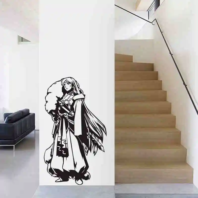 Inuyasha Wall Decal Vinyl Stickers Decor Home Decorative Decoration Anime Car Sticker | Дом и сад