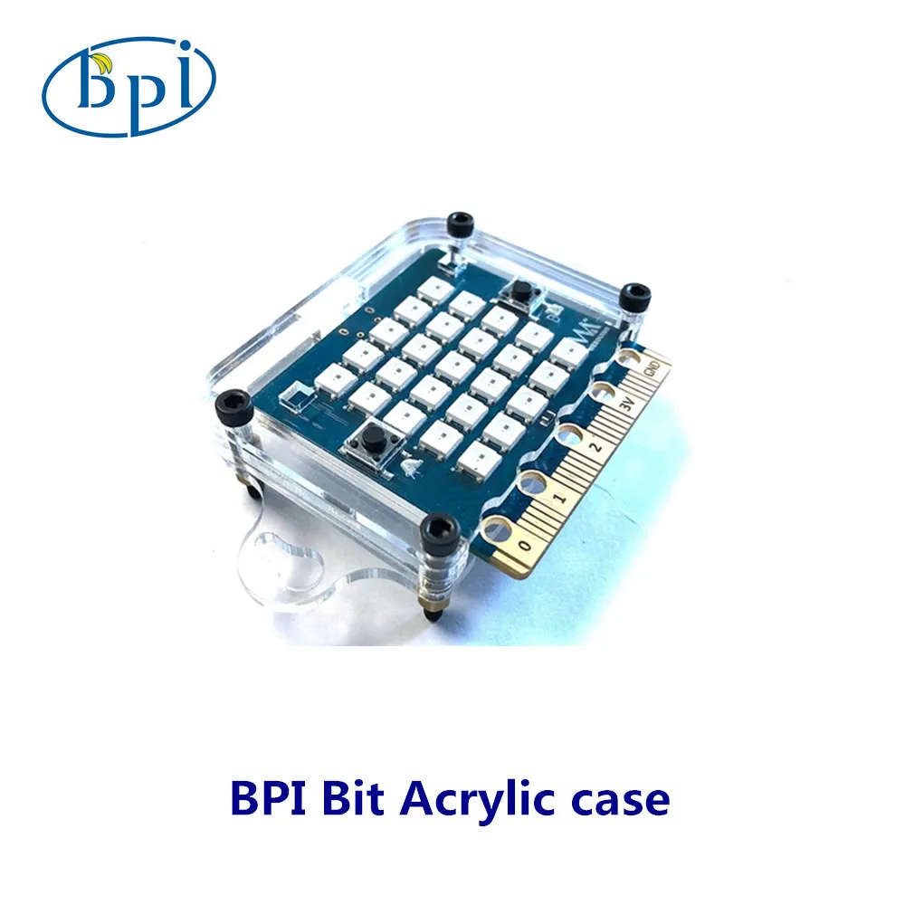 

Banana Pi bit acrylic shell compatible LEGO bricks