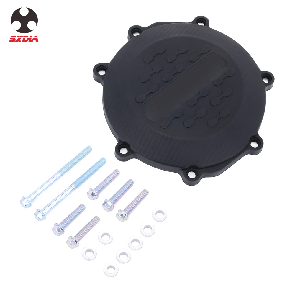 

Motorcycle Clutch Engine Stator Case Cover Guard For Yamaha YZ450F 2010-2017 2015 2014 WR450F YZ450FX 2016-2017 Black