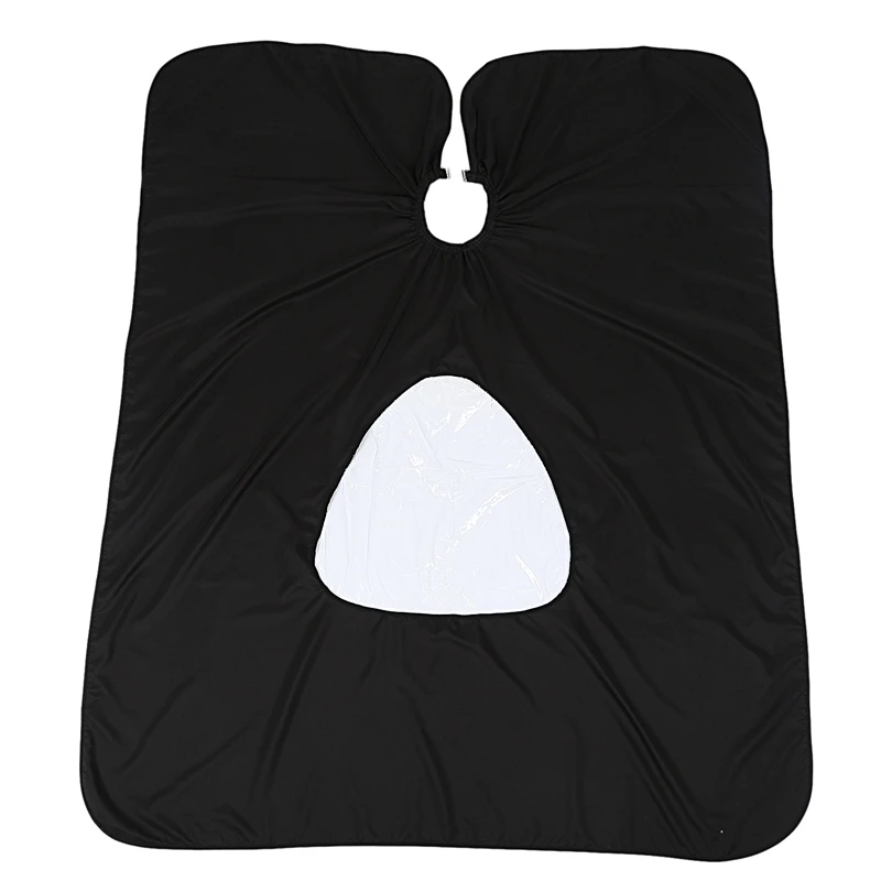 

Hair Cutting Cape Salon Hairdressing Hairdresser Transparent Visible Haircut Cloth Viewing Window Barber Cloth