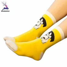 Doudoulu Симпатичные кошки и собаки носки женские удобные носки из хлопка мультфильм красочные короткие носки женские высококачественные хлопковые удобные носки# lS