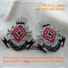 Нашивки Корона Eiec Ance железная нашивка для вышитых патчей значок на заказ аппликация 20064