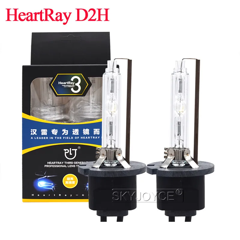 SKYJOYCE 35W HeartRay D2H Xenon HID Kit Xenon H7 4500K 5500K 6500K H1 H11 HB3 HB4 D2H Car Light Bulb 35W DLT F3 HID Ballast Kit (2)