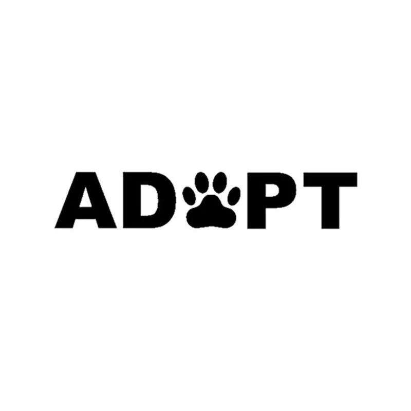 18*3 5 см принять собака кошка или укрытие PET Paw печать наклейка забавная