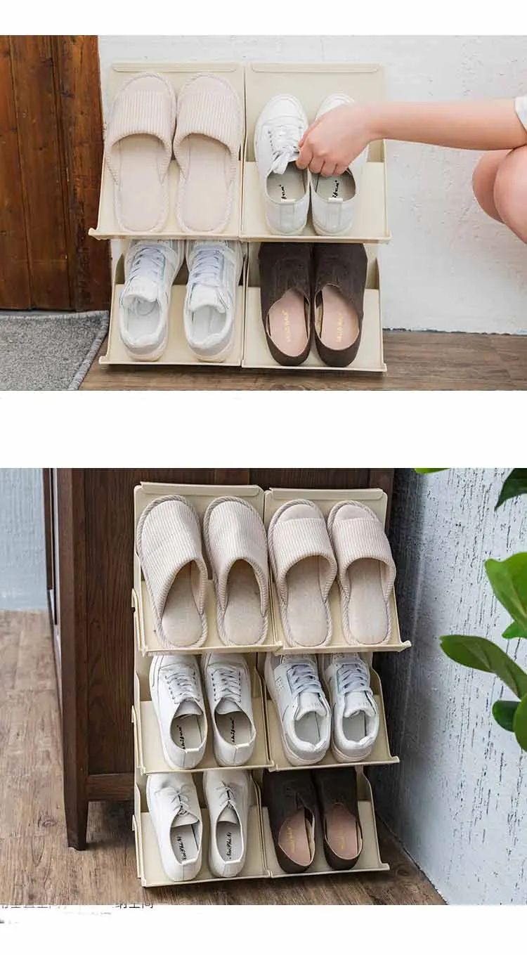 stackable shoe shelf