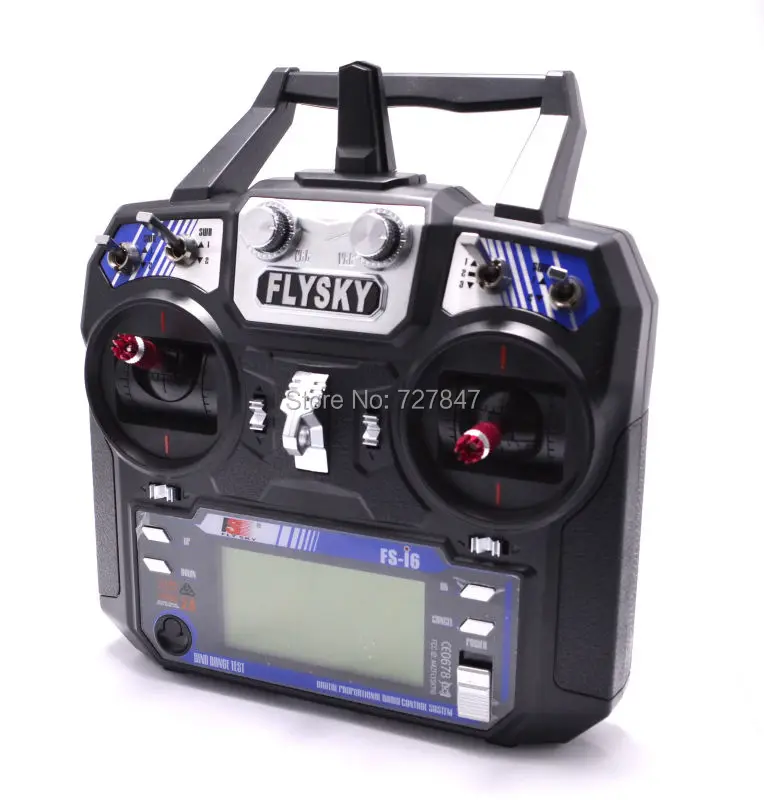 Радиоприемник FLYSKY передатчик AFHDS 2 4G 6CH iA6B X6B A8S R6B iA10B RX2A|control break|control f4control stick |