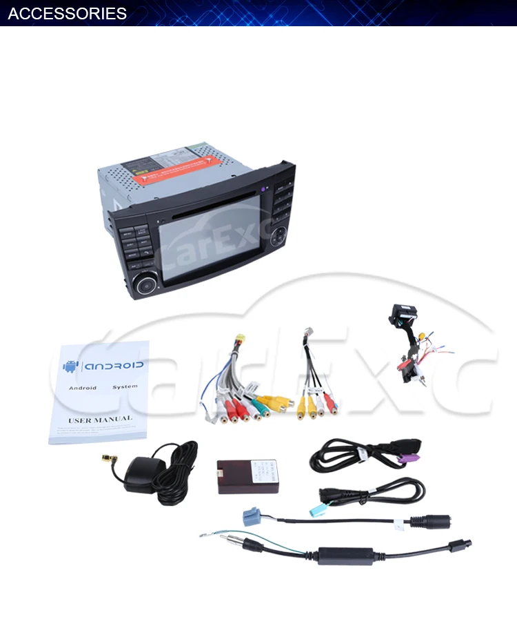 Sale Android 9.0 Car DVD Player For Mercedes/Benz/E-Class/W211/E200/E220/E300/E350  Wifi GPS Radio Wifi USB Navi 12
