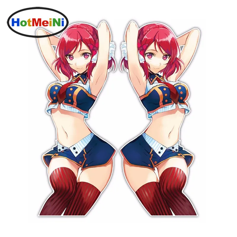 HotMeiNi 3D Автомобильные наклейки Love Live! Nishikino Maki аниме винил JDM наклейка