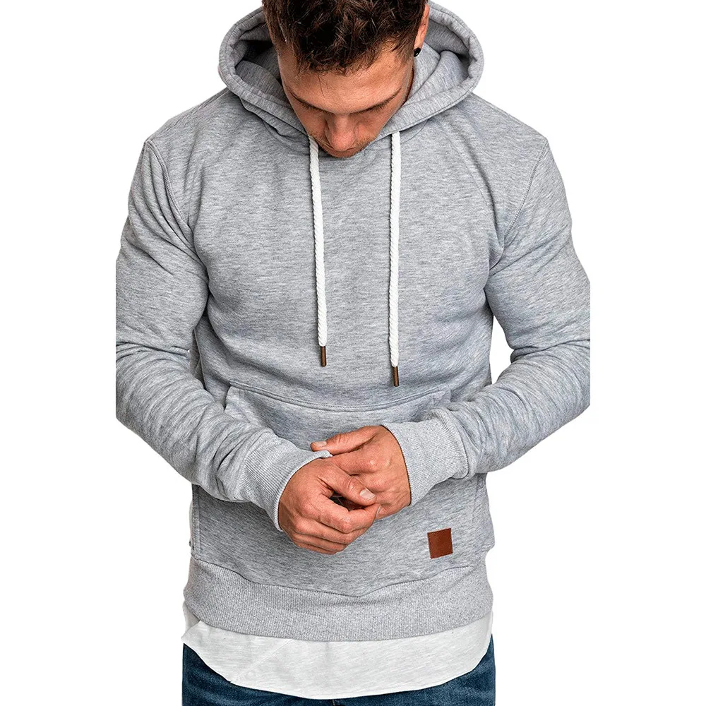 

Hoodies Men 2018 Autumn Fashion Brand Pullover Solid Sportswear Sweatshirt Moleton Hip Hop Male Casual Tracksuit Winter WS&&40