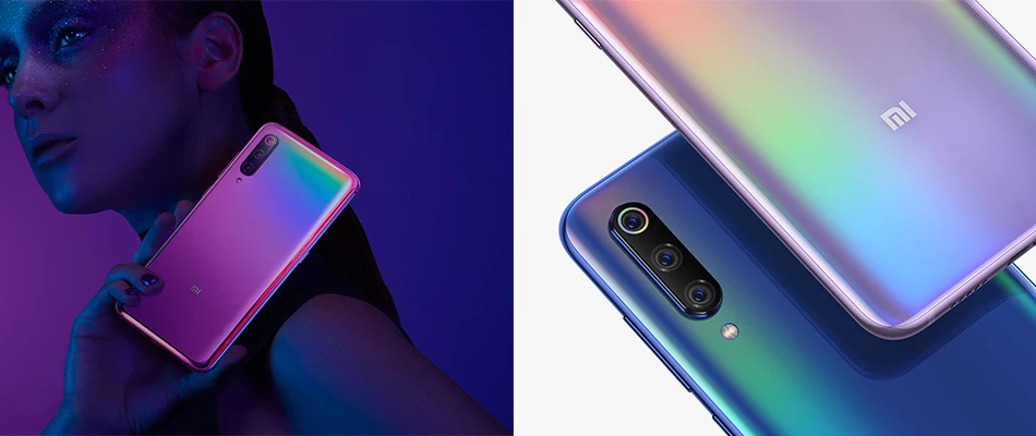 Глобальная версия смартфона Xiaomi mi 9 mi 9, 6 ГБ, 64 ГБ, Восьмиядерный процессор Snapdragon 855, 6,39 дюйма, 48мп, тройная камера, Беспроводная зарядка, NFC