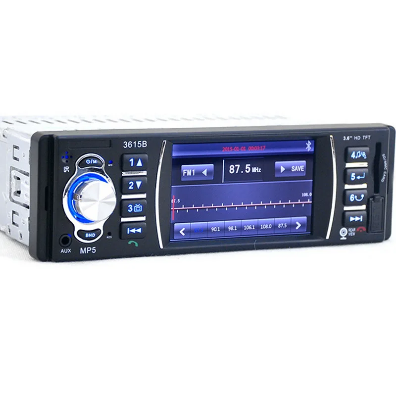 3," дюйм Радио авторадио AUX IN/SD/пульт дистанционного управления с USB 1 Din аудио стерео mp3 mp4 MP5 плеер радио-Кассетный проигрыватель