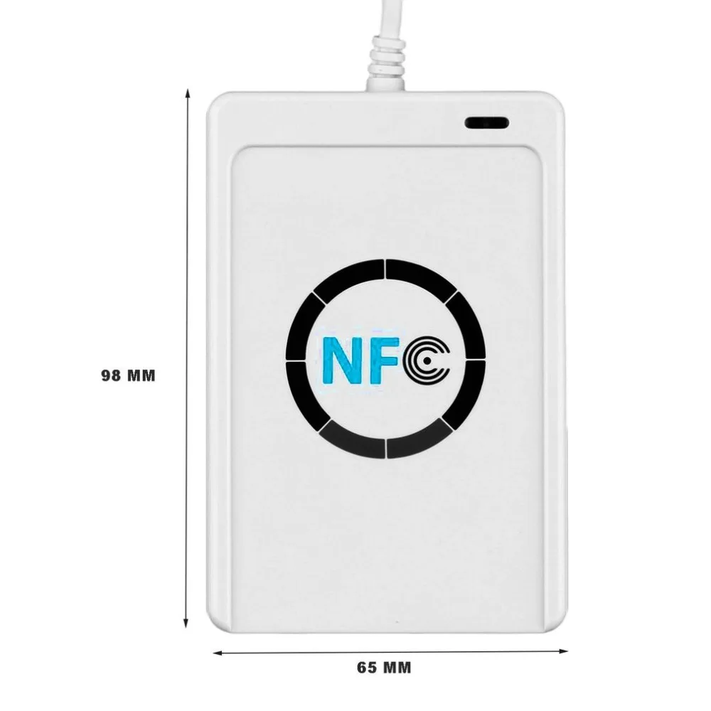 RFID считыватель карт ACR122U Nfc считыватель модуль Rfid 125 Kc Rfid Программист Дубликатор частоты дверной ключ копировщик программист WriterUSB