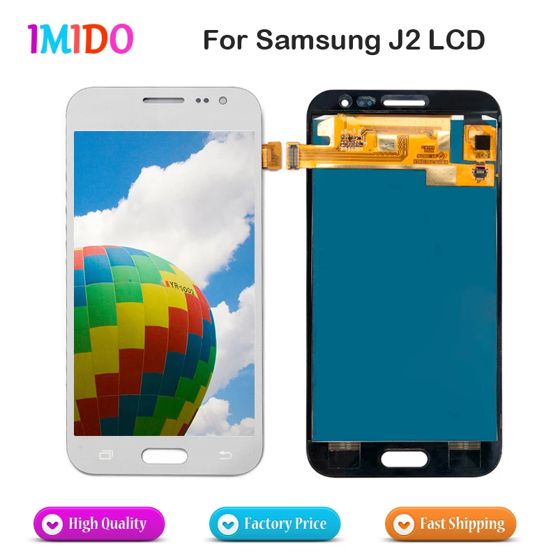 

10PCS/LOT AAA+++ LCD Display For Samsung Galaxy J2 2015 LCD J200 J200F J200H Display Touch Screen Digitizer Assembly Replacement
