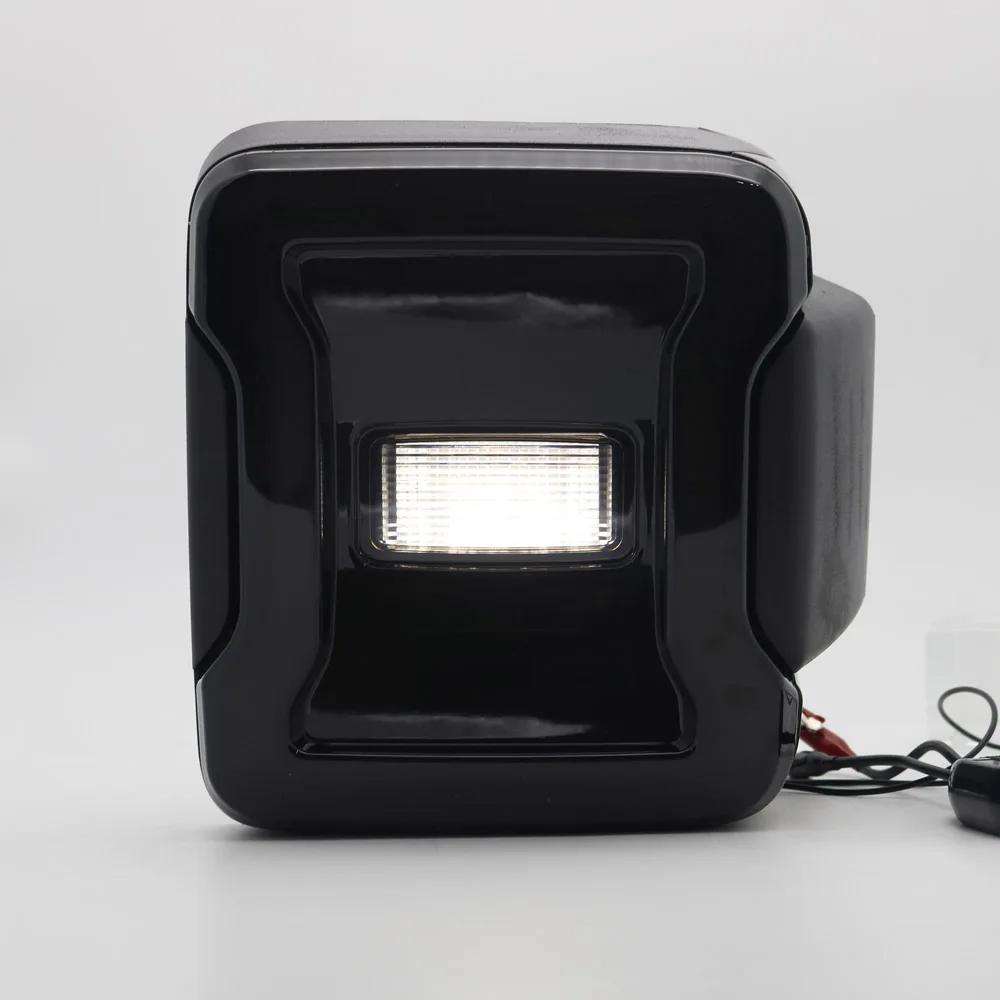 New USAEuropean version led tail lamp For Jeep Wrangler JL 2018 2019 car tail light series Rear Lamps brake reverse light (14)