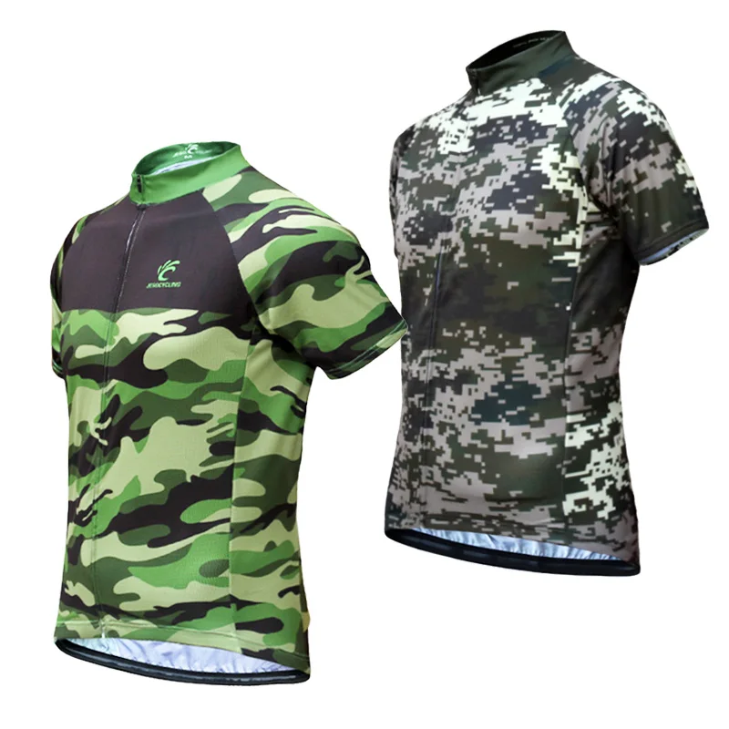 Aliexpress.com : Buy Men's Camouflage Cycling Jersey Breathable Cycling Wear MTB Bicycle Wear 