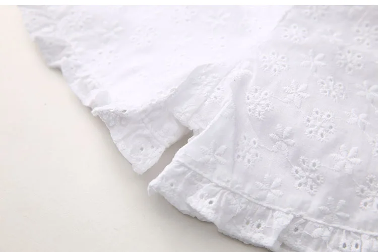 2018 Casual Child Kids Fashion Cotton Lace Embroidery Flower Bow Decoration Ruffle Sports Beach Girls Summer Shorts 2-10 Years (19)