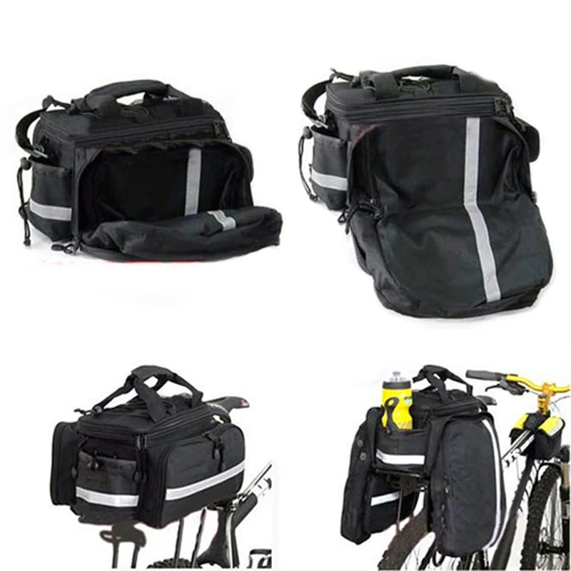 

New alforjas bicicleta trasera Rear Seat Trunk Bag Waterproof Bike Cycling Bicycle Handbag rear bike pannier Bag