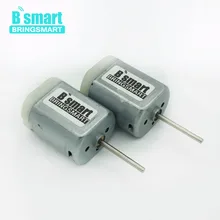Bringsmart 2pcs FC280SC Micro DC Motor High Speed Shaft 22mm Mini Motor for Car Door Lock