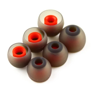 NICEHCK 3 пары (6 шт.) L M S Наушники Вкладыши силиконовые наушники/ушные втулки/ушные наконечники/наушники для наушники KZ LZ A4 DZ9 - изображение