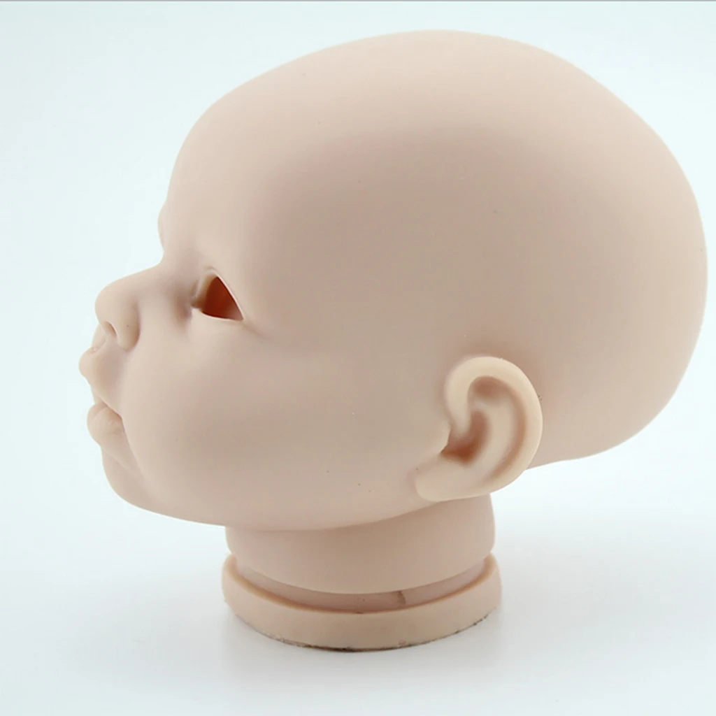 Handmade DIY 20inch Reborn Kits Silicone Head Full Limb Mold Awake Baby Doll Unpainted Mold Making Different Appearance #1