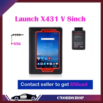 

Launch X431 V 8inch Wifi/Bluetooth OBD2 Diagnosis tool Full System auto Scanner Multi-Language 2 years free Update PK x-431 pro