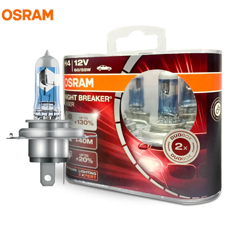 Выключатель OSRAM ночь лазерной H4 H7 12 В 4300 К фар автомобиля Германии OEM галогенных