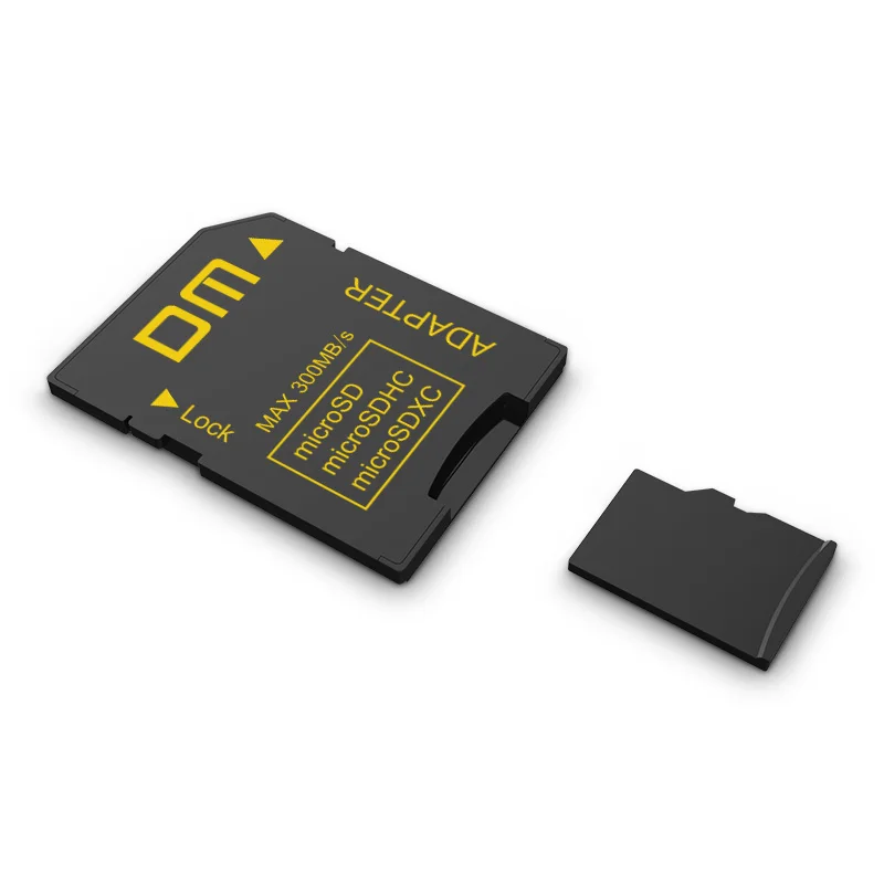 DM SD-t адаптер SD4.0 UHS-IIcomptabile с microSD microSDHC microSDXC скорость передачи данных может до 300 МБ/с./с устройство считывания карт micro sd
