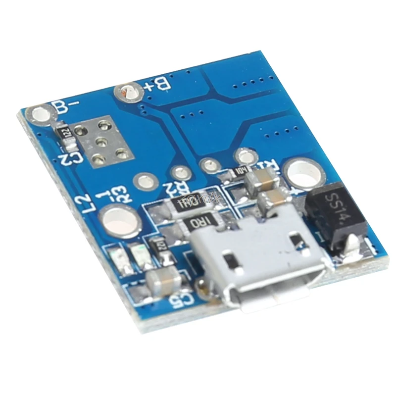 

5V Lithium Battery Charger Protection Boost Board USB Li-Po 18650 For Power Bank