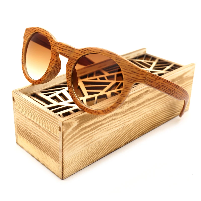 

BOBO BIRD CG011 Brand Fashion Cat Eye Design Imitative Plastic Cheap Ladies Summer Beach Sunglasses Wood Box 2017 oculos