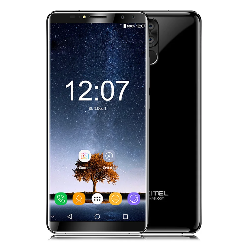OUKITEL K6 4G фаблет смартфон 6,0 дюймов Android 7,1 MTK6763 Octa Core 2,0 ГГц 6 ГБ Оперативная память 6 4G B Встроенная память 6300 мАч четыре мобильный телефон с