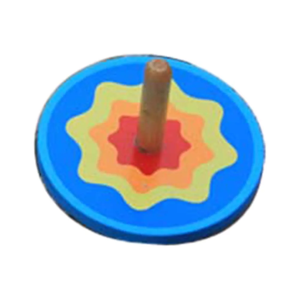 1 шт. разноцветная вертушка, красочная деревянная Юла, игрушки для детского сада деревянные игрушки подарок на день рождения рождественские игрушки